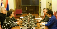 14. новембар 2017. Сусрет чланова Одбора за европске интеграције са државним министром Грузије за европске и евро-атлантске интеграције 